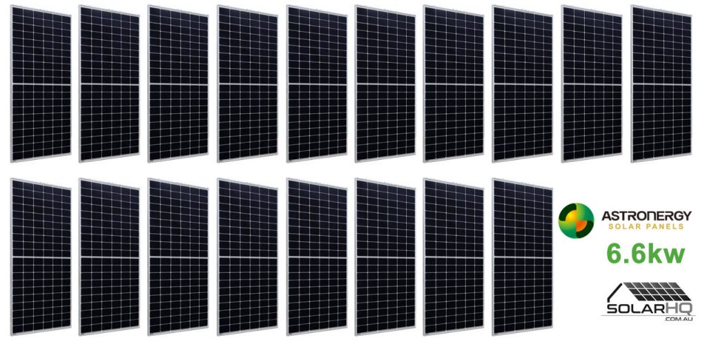 6.6kw Solar Panels Astronergy